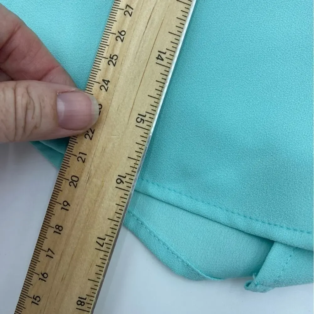 Trina Turk Short‎ Woman’s 14 Skirted Teal Coastal Resortwear Cruise